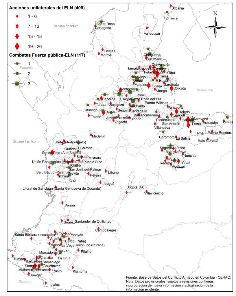 Semanario 8 mapa AU y CL ELN 2010-2015_Sintitle